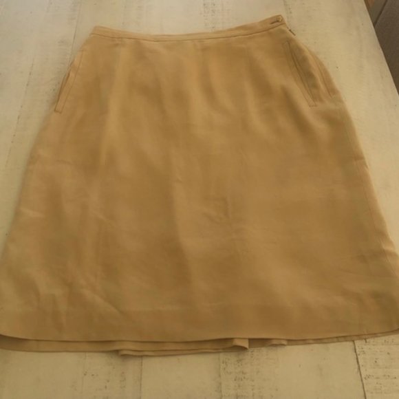Beige Pencil Skirtby Giorgio Armani